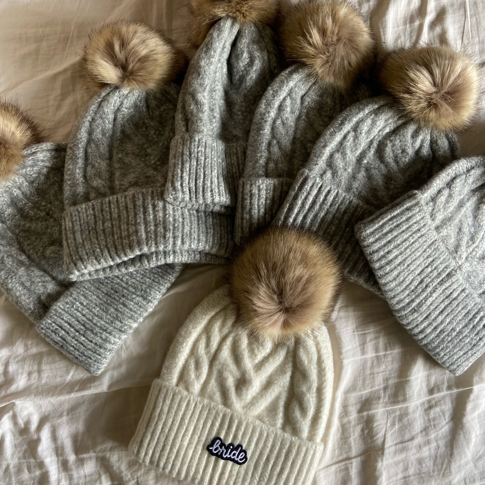 Bride + Bridesmaid Beanies